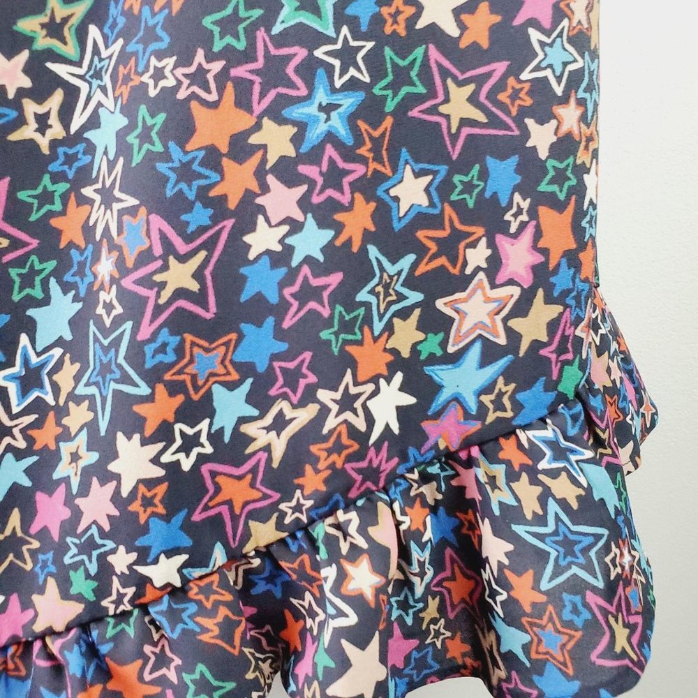 J. Crew Jacuzzi Starburst One Shoulder Dress Sz 8 - Picture 7 of 12